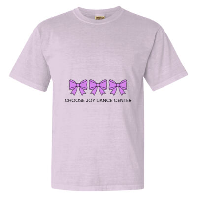 Choose Joy Three Bows – Adult Comfort Colors 1717 Tee Thumbnail